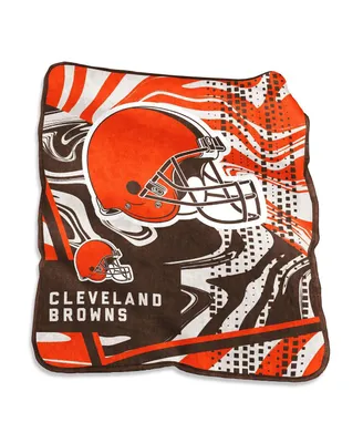 Cleveland Browns 50" x 60" Swirl Raschel Throw Blanket