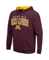 Men's Colosseum Maroon Minnesota Golden Gophers Resistance Pullover Hoodie