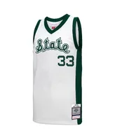 Men's Mitchell & Ness Magic Johnson White Michigan State Spartans 1978 Swingman Throwback Jersey