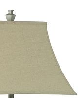 33.75" Oldsbury Farmhouse Table Lamp with Beige Shade