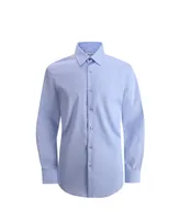 Duchamp London Men's Duchamp Tonal Check Dress Shirt