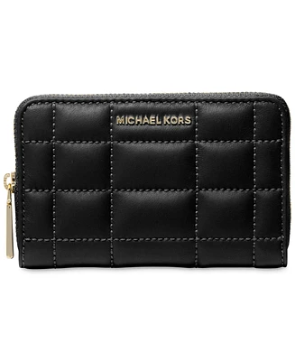 Michael Michael Kors Jet Set Small Zip Around Card Case