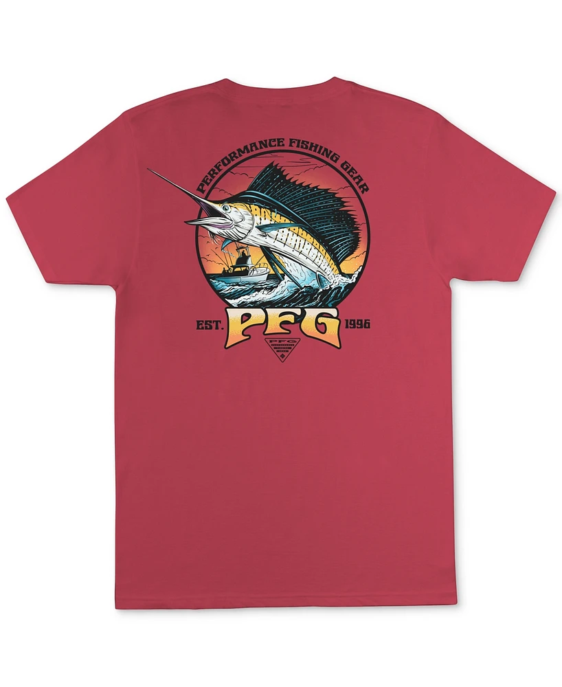 Columbia Men's Cruiser Pfg Sailfish Graphic T-Shirt