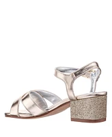 Nina Little Girls Block Heel Dress Sandals