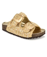 Nine West Women's Tenly Round Toe Slip-On Casual Sandals