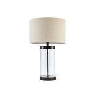 Home Outfitters Clear Table Lamp