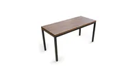 55 Inches Conference Table with Honeycomb Tabletop-Brown