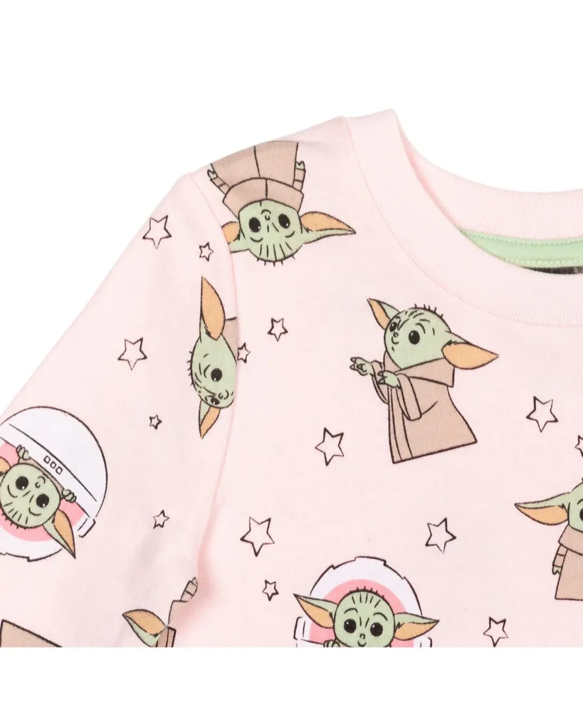 Star Wars The Mandalorian Baby Yoda Girls Sweatshirt Toddler| Child
