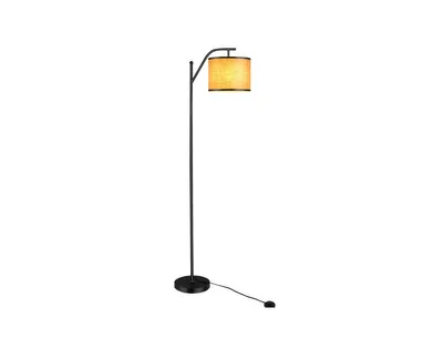 Standing Floor Lamp With Adjustable Head For Living Room And Bedroom