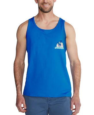 Chubbies Men's The Giant Wave Logo Graphic Tank