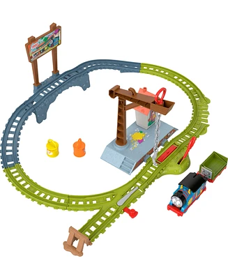 Fisher Price Thomas & Friends Paint Delivery Motorized Train and Track Set