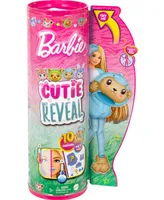 Barbie Cutie Reveal Costume-Themed Series Doll and Accessories with 10 Surprises
