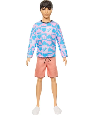 Barbie Fashionistas Ken Doll 219 with Slender Body and Removable Outfit