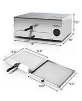 Kitchen Commercial Pizza Oven Stainless Steel Pan