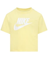 Nike Little Girls Club Boxy Short Sleeve T-shirt