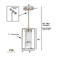 Led Cage Lighting Hanging Fixture