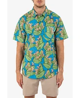Hurley Men's One and Only Lido Stretch Short Sleeves Shirt