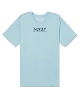 Hurley Men's Evd H2O-dri Box Lines Slub Short Sleeves T-shirt