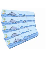 Ceiling Fan Designers Kids Playful Dolphins 52 In. Ceiling Fan Blades Only