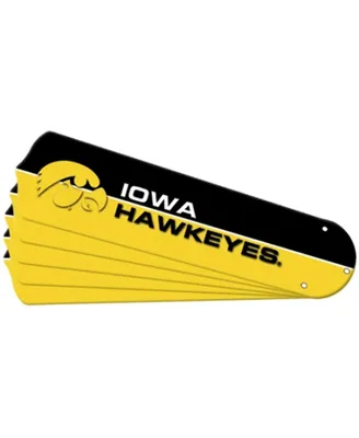 Ceiling Fan Designers New Ncaa Iowa Hawkeyes 52 in. Ceiling Fan Blade Set