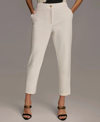 Donna Karan Women's Slim-Leg Ankle Pants