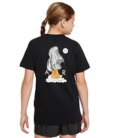 Nike Big Kids Sportswear Printed Crewneck T-Shirt