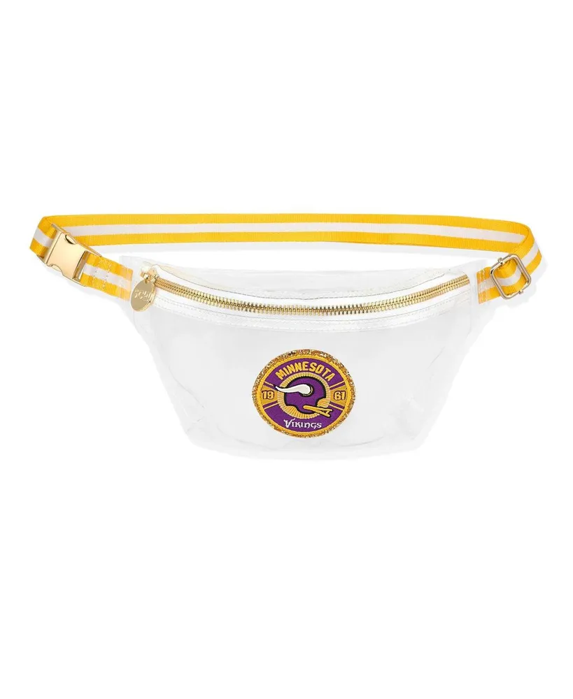 Women's Stoney Clover Minnesota Vikings Stadium Clear Belt Bag