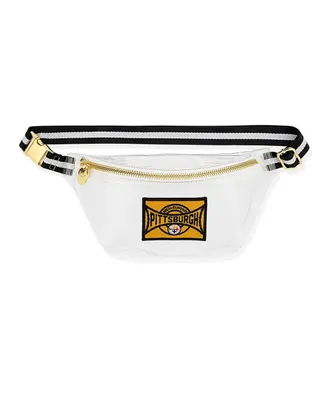 Women's Stoney Clover Pittsburgh Steelers Stadium Clear Belt Bag
