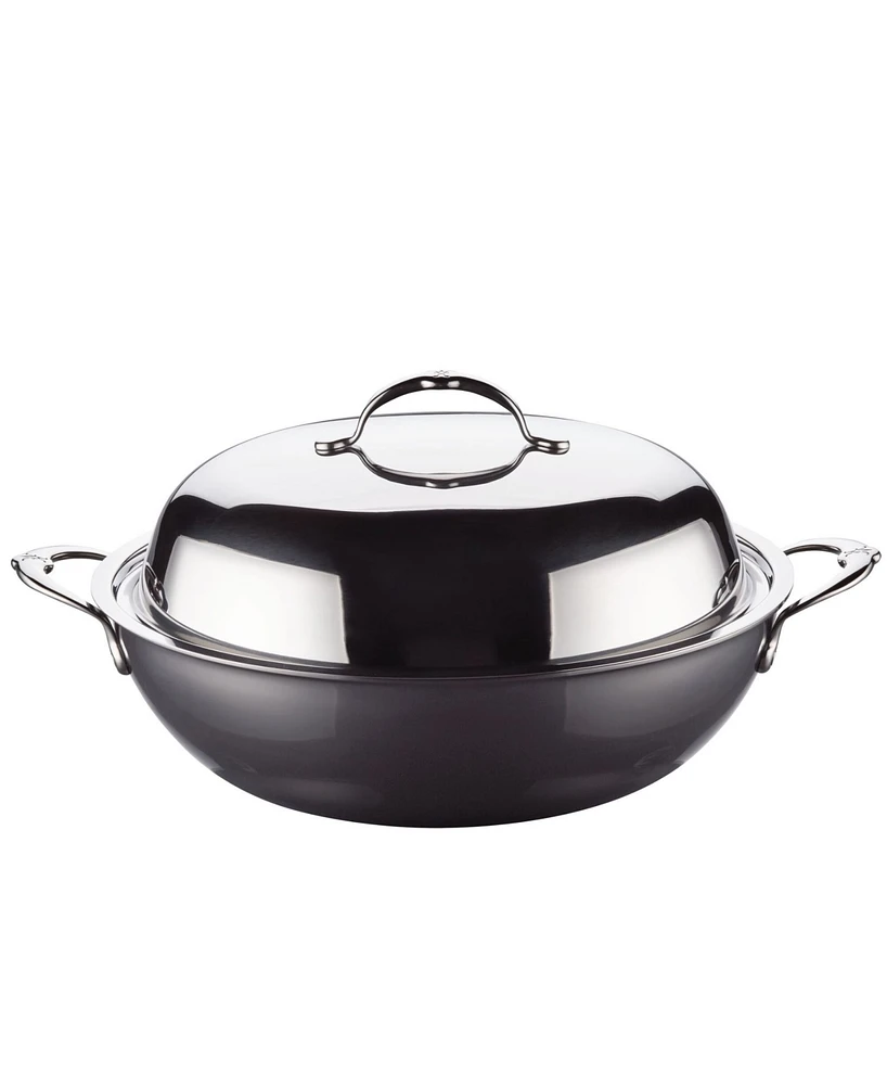 Hestan NanoBond Titanium Stainless Steel 14" Covered Wok