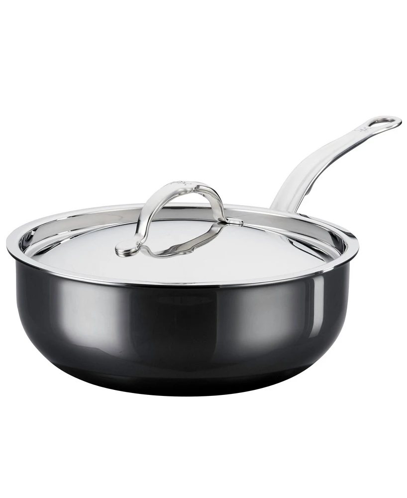 Hestan NanoBond Titanium Stainless Steel 3.5-Quart Covered Essential Pan