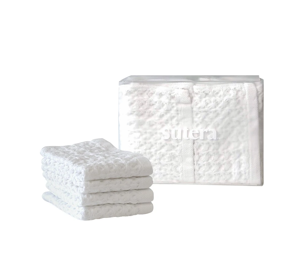 Sutera Silverthread Washcloth