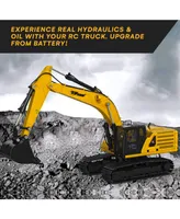 Hydraulic Excavator with Remote Control, Battery, and Hydraulic Oil