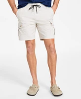 Sun + Stone Men's Relaxed Fit 8" Cargo Shorts, Created for Macy's