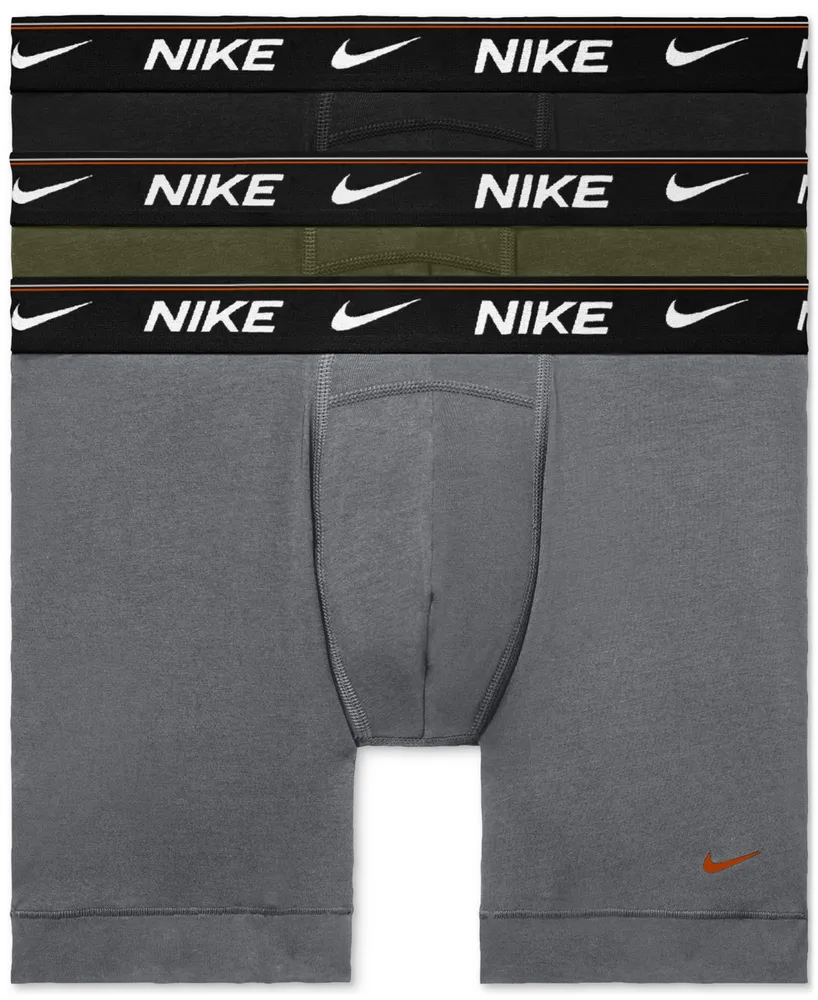 Nike Men's 3-PK. Dri-FIT Essential Cotton Stretch Trunk - Macy's