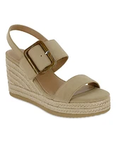 Mia Women's Brooke Slingback Wedge Sandals