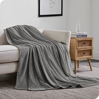 Bare Home Giant Fleece Microplush Blanket, 120" x