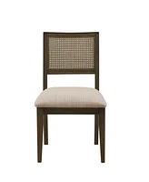 Ink+Ivy Kelly 19" 2-Pc. Fabric Upholstered Armless Dining Chair