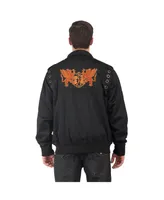 Men's Big & Tall Embroidery Patches Performance Track Jacket