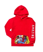 Marvel Spider-Man Pullover Hoodie Toddler| Child Boys