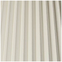 Springcrest 10" Top x 17" Bottom x 14 1/2" High x 14 3/4" Slant Lamp Shade Replacement Large Ivory White Bell Round Traditional Pleated Spider Harp Fi