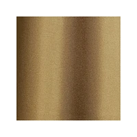 Sydnee Gold with Silver Trim Large Drum Lamp Shade 14" Top x 16" Bottom x 11" Slant (Spider) Replacement with Harp and Finial