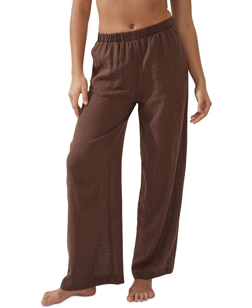 Cotton On Women's Relaxed Beach Pants Cover-Up