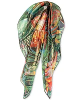 I.n.c. International Concepts Women's Jungle-Print Oversized Square Scarf, Created for Macy's