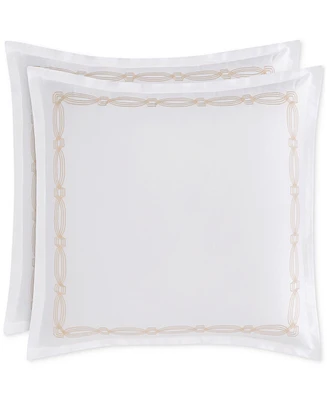 Hotel Collection Portofino Cotton 2-Pc. Sham Set, European, Exclusively at Macy's