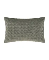 J Queen New York Townsend Ripple Lumbar Decorative Pillow Cover, 14" x 40"