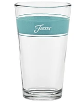 Fiesta Coastal Frame 16 Ounce Tapered Cooler Glass, Set of 4