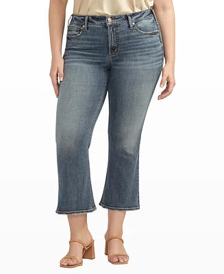 Silver Jeans Co. Plus Suki Mid Rise Curvy Fit Flare