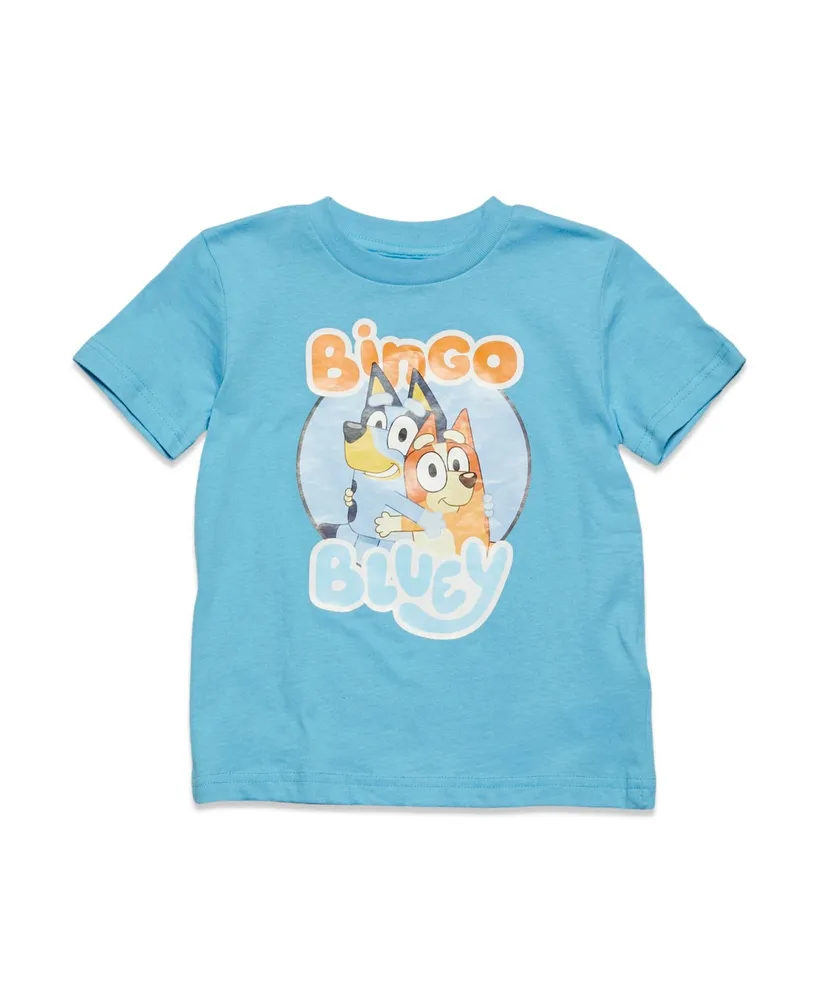  Bluey Bingo Infant Baby Boys T-Shirt and Mesh Shorts