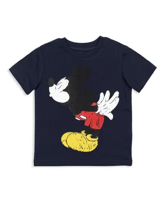 Disney Mickey and Minnie Mouse Kids Matching Graphic T-Shirt for Pairs Toddler| Child Boys