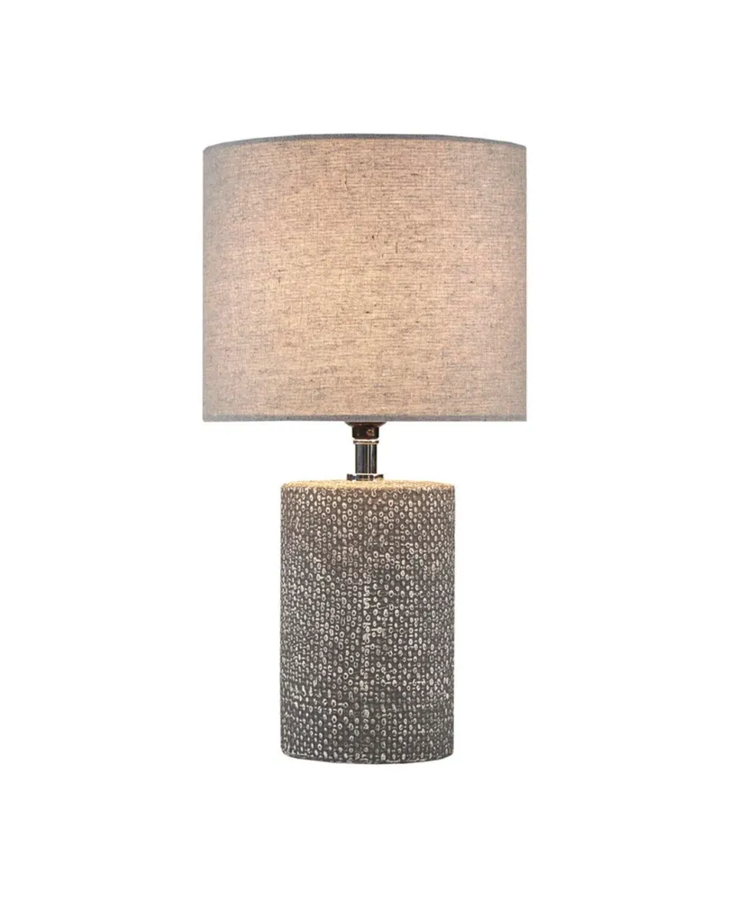 Bayard Embossed Ceramic Table Lamp